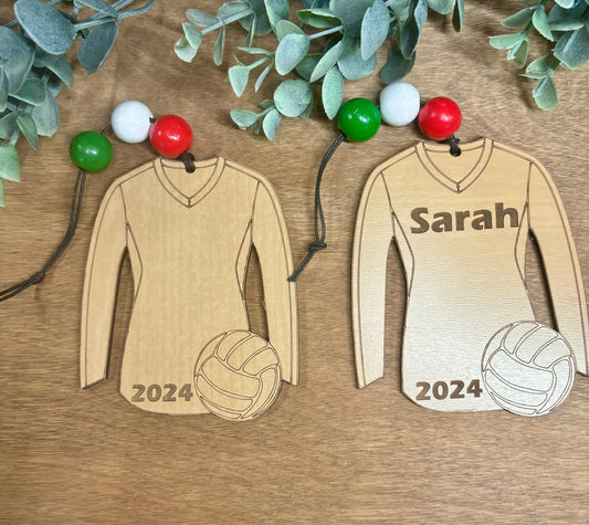 Volleyball Personalized Ornament