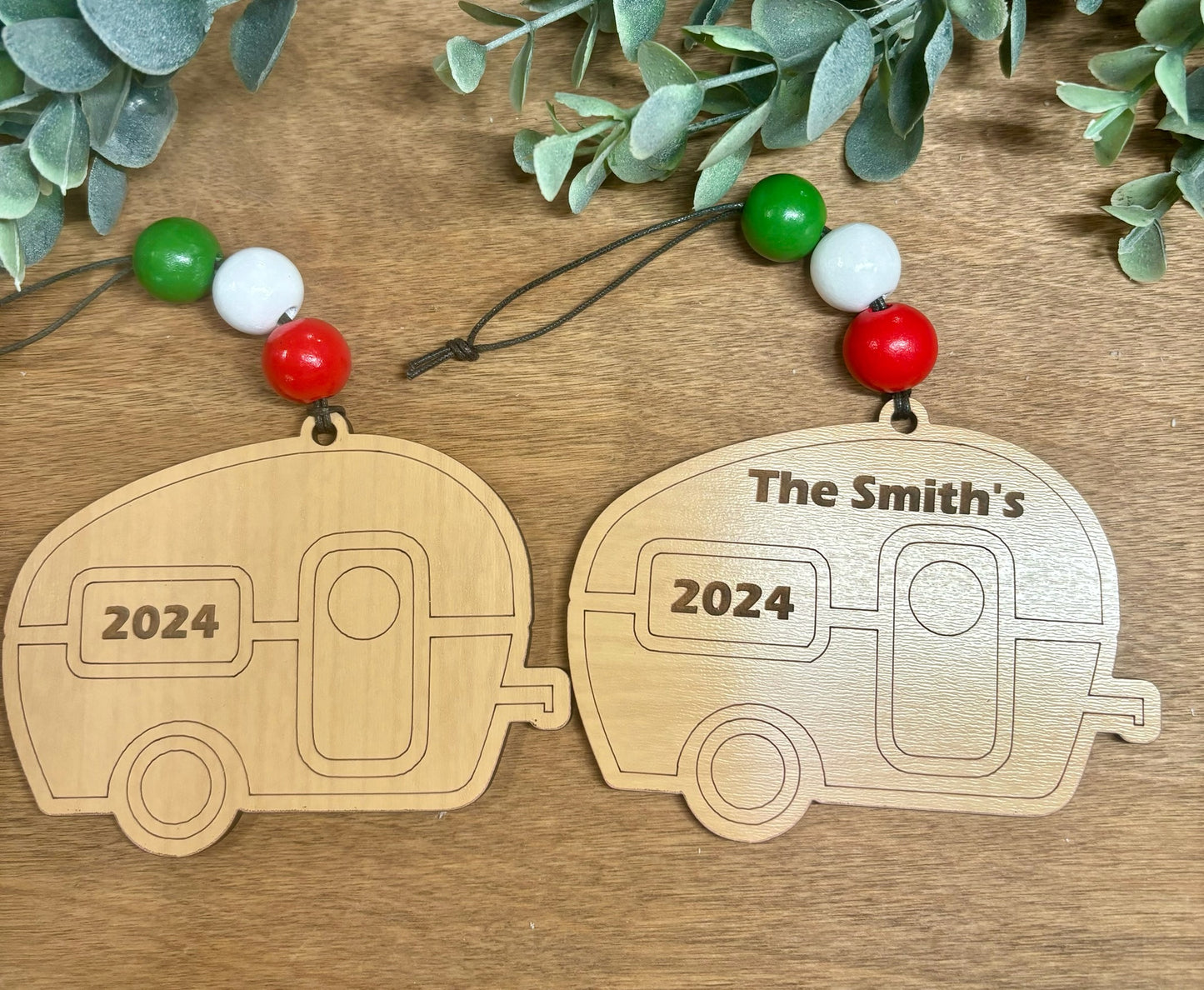 Camper Personalized Ornament