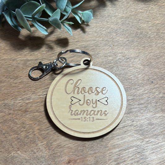 Choose Joy..."Keychain