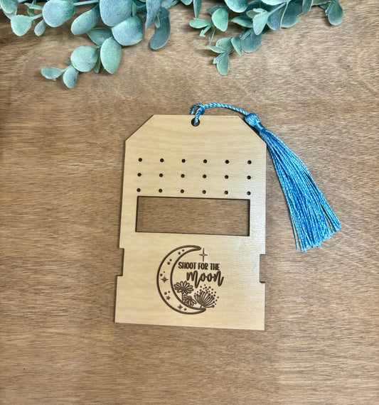 Shoot for the Moon Travel Earring Holder