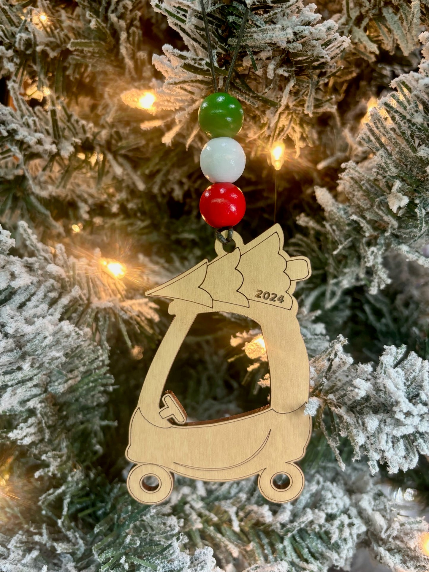 Mini Coop Personalized Ornament