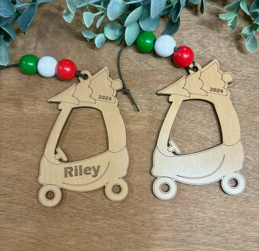 Mini Coop Personalized Ornament