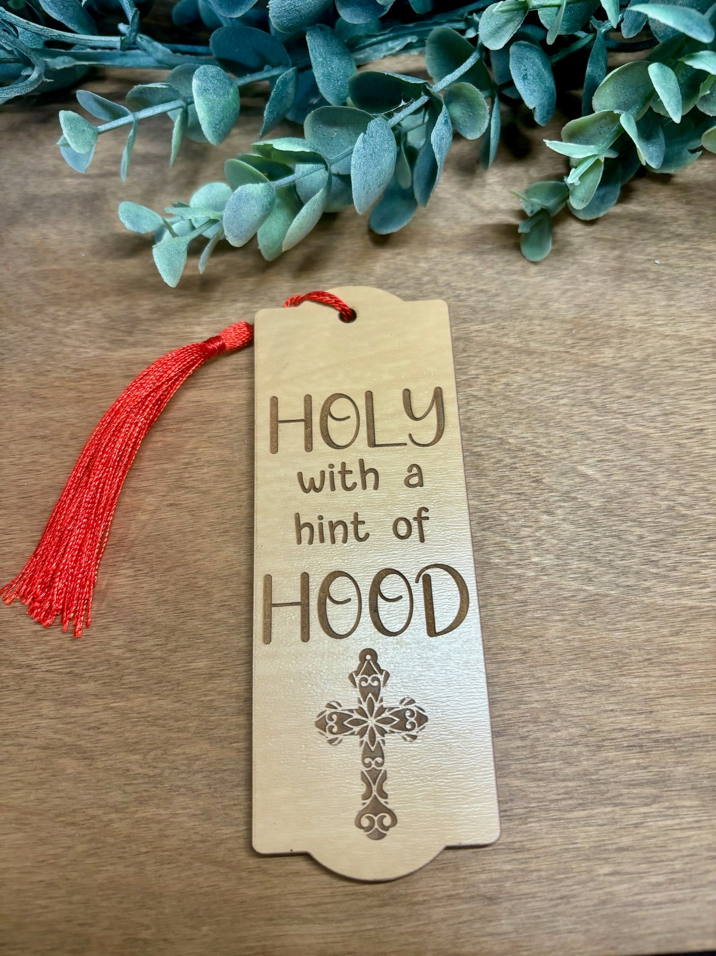 Holy with a Hint of Hood Bookmark