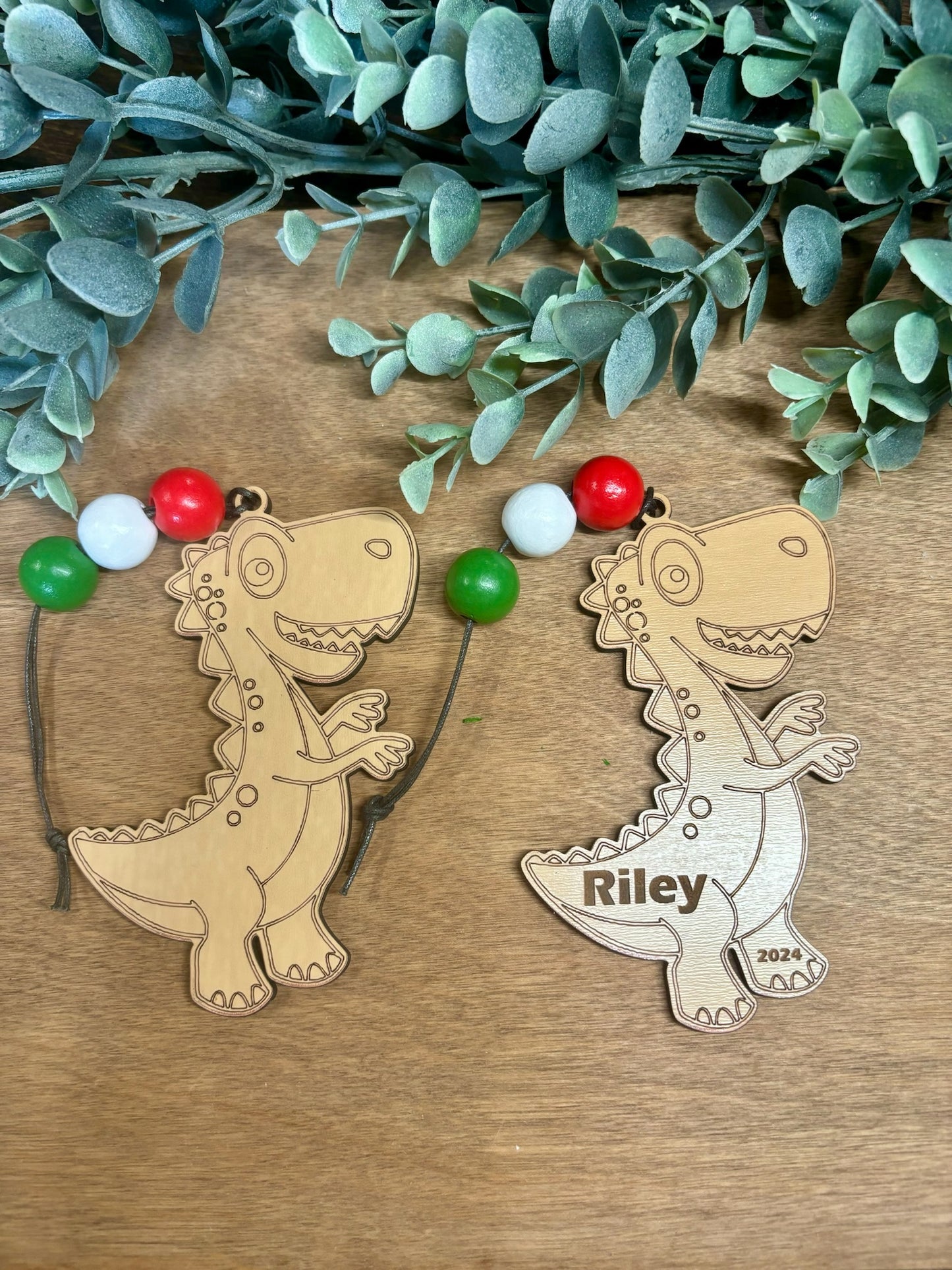 Dinosaur  Personalized Ornament