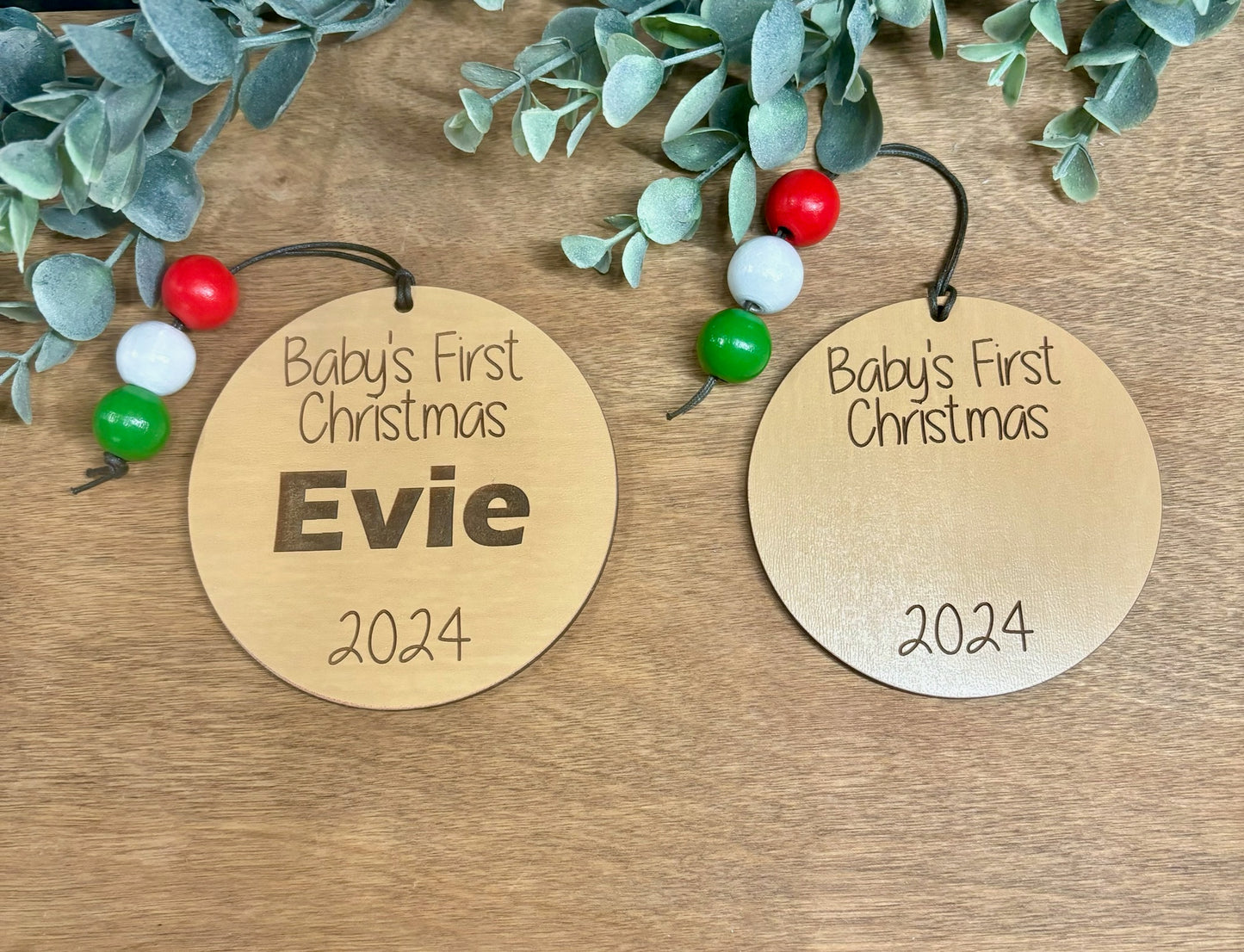 Baby’s First Personalized Ornament