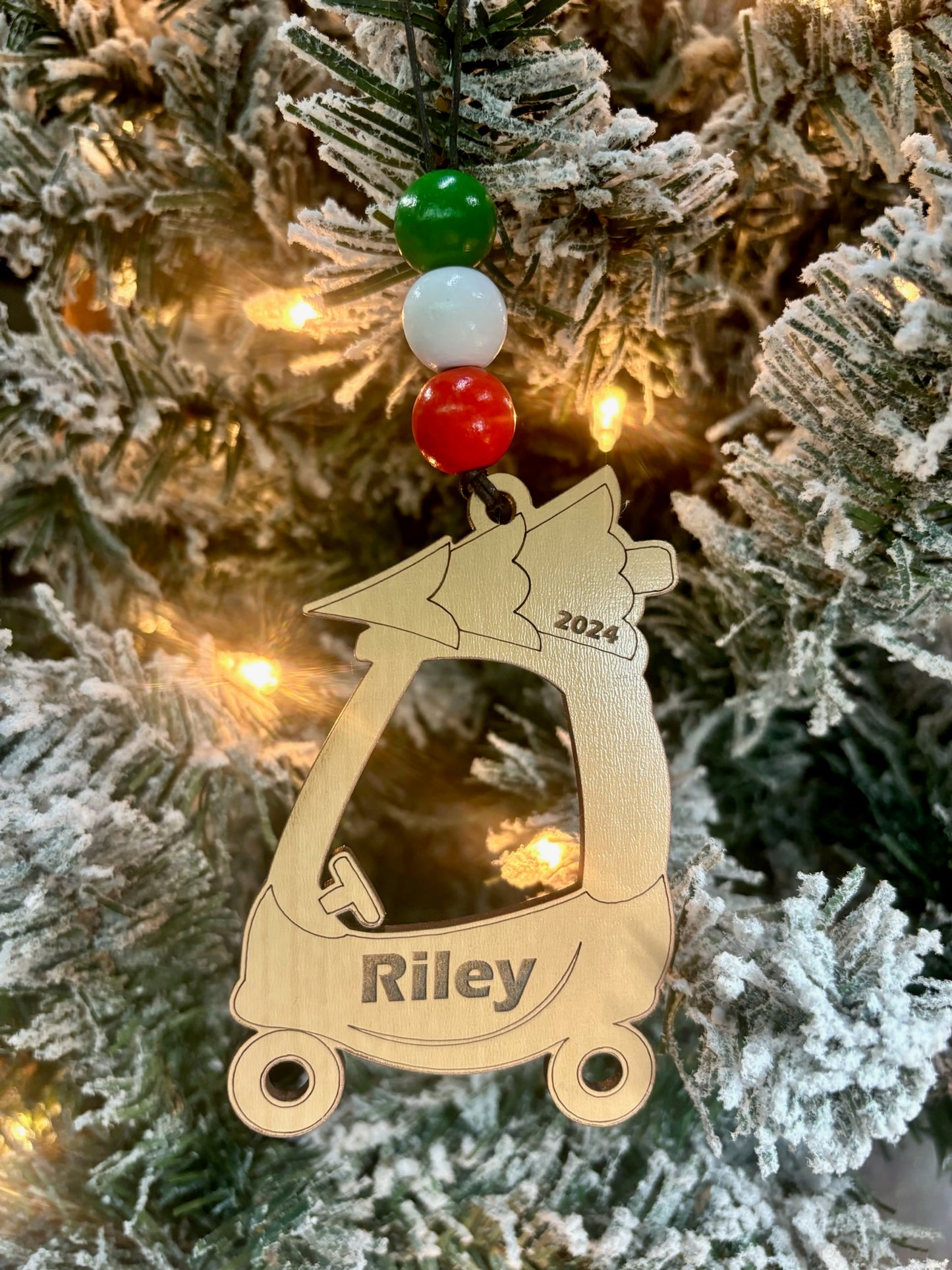 Mini Coop Personalized Ornament