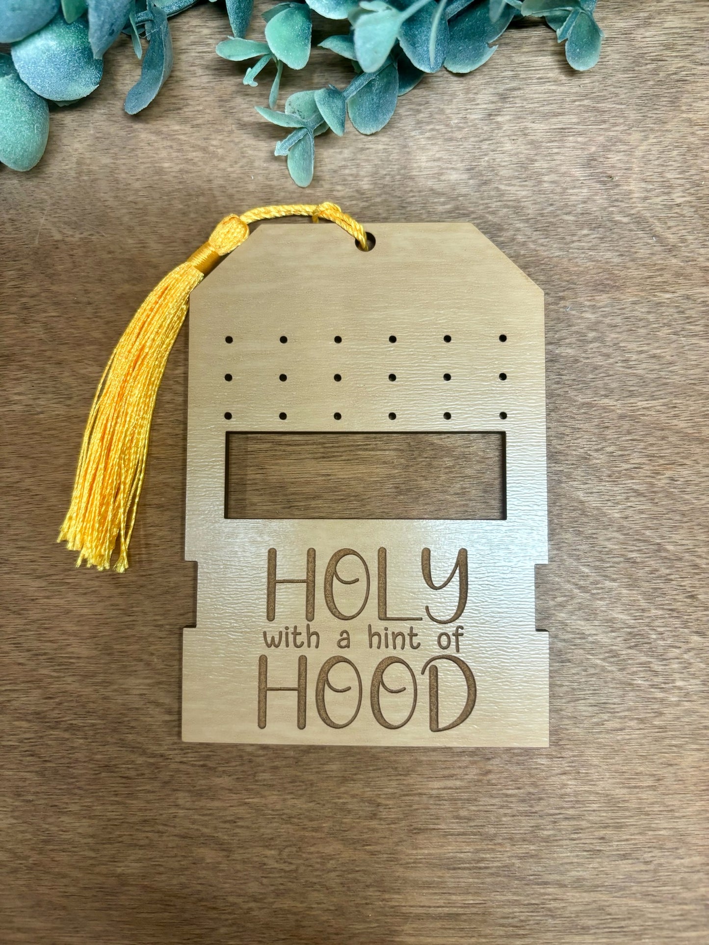 Holy with a Hint of Hood Travel Earring Holder