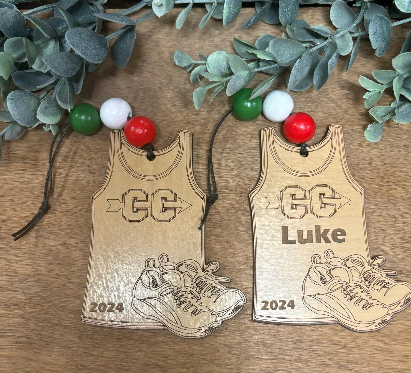 Cross Country XC Personalized Ornament