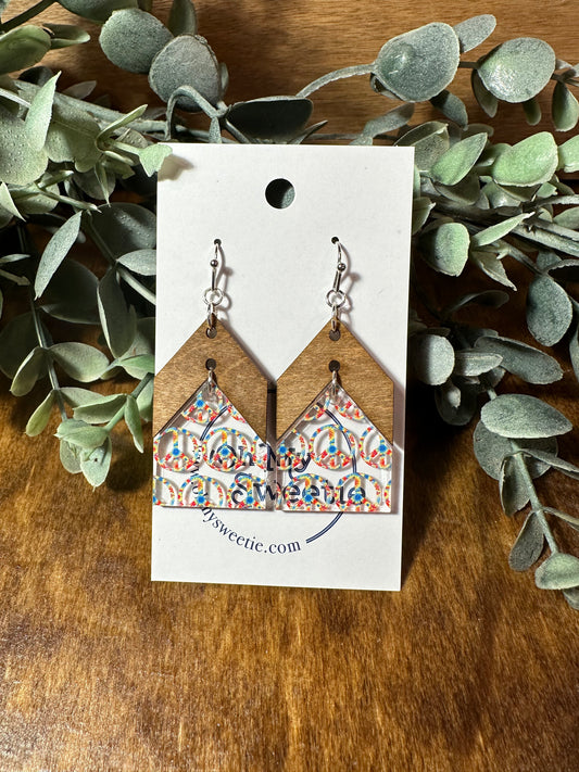 Peace Sign Earrings