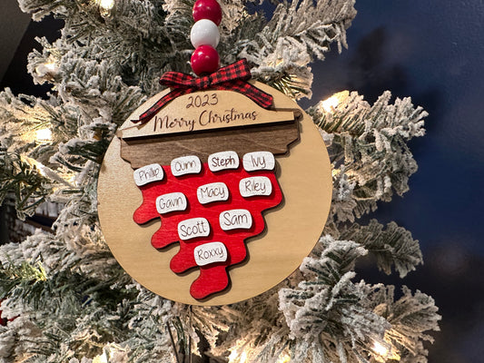 Stocking Personalized Ornament