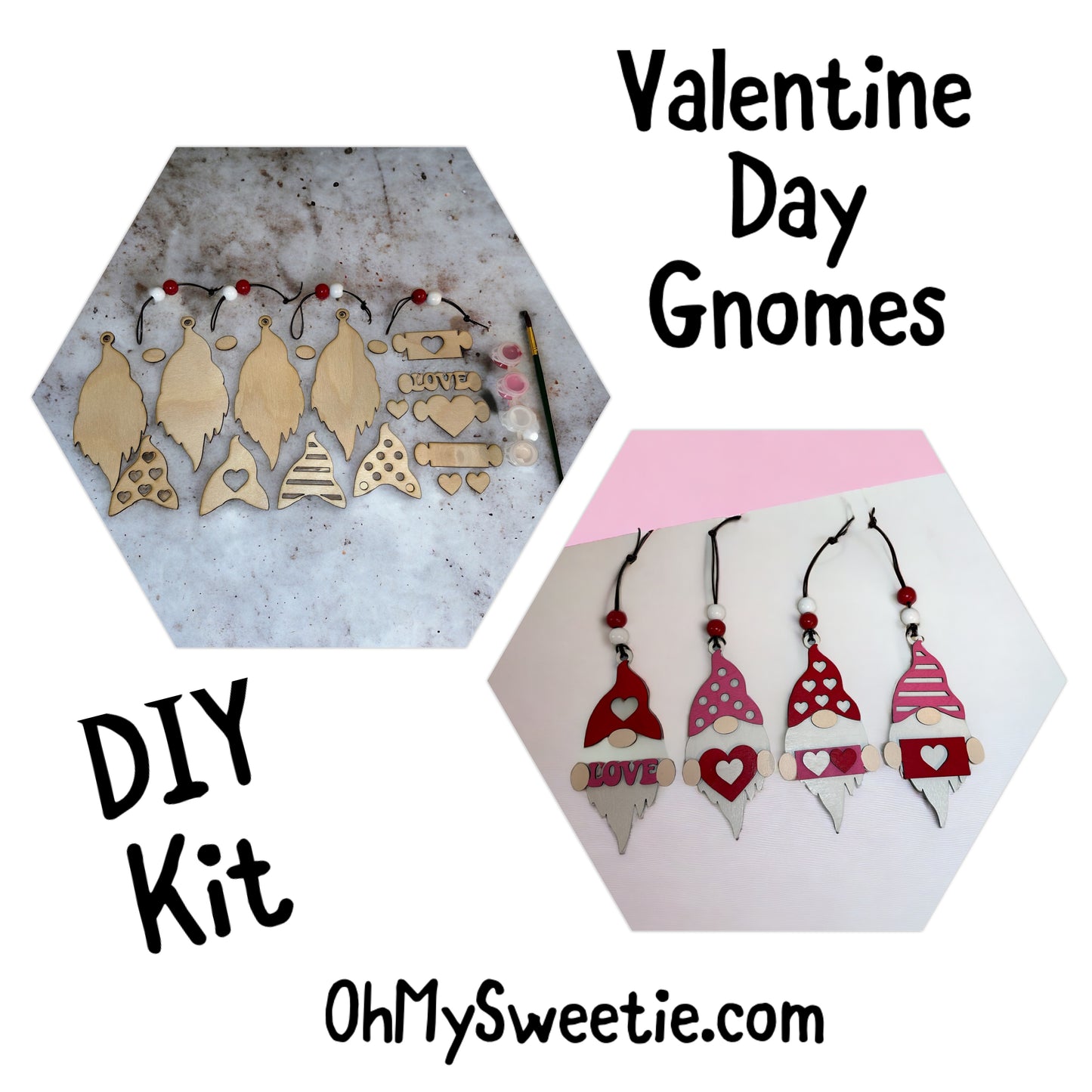 DIY Valentines Gnome Kits