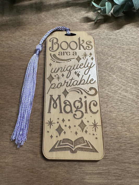 Books are a Uniquely Portable Magic Bookmark