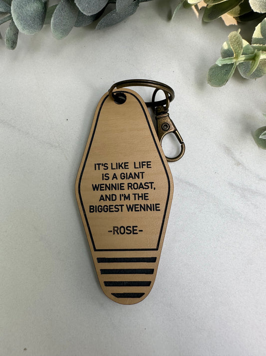 We now Roast Keychain