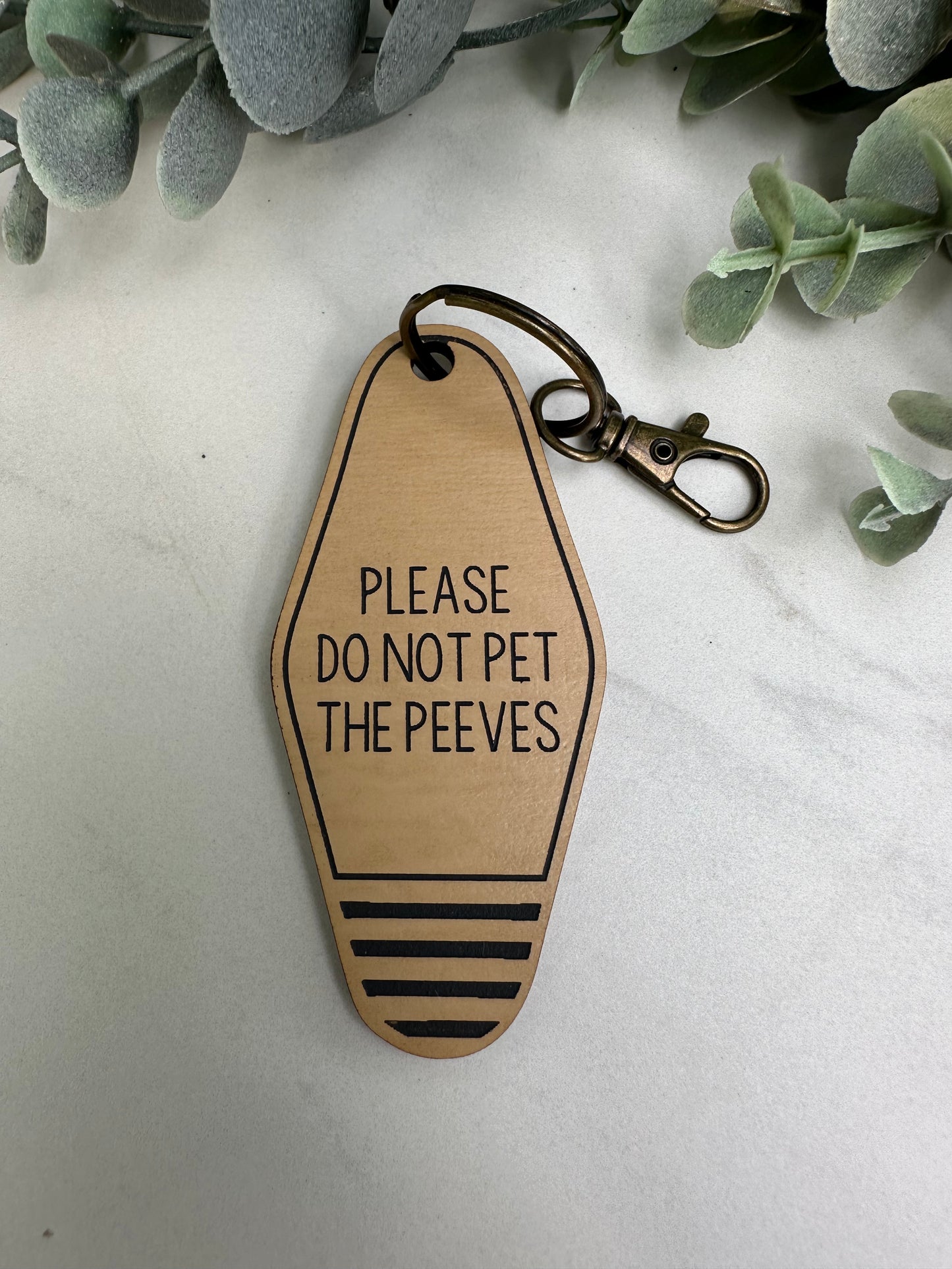 Pet Peeves Keychain