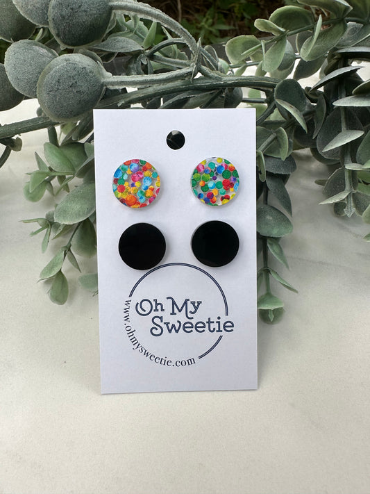 Multi-Dot  15mm Studs