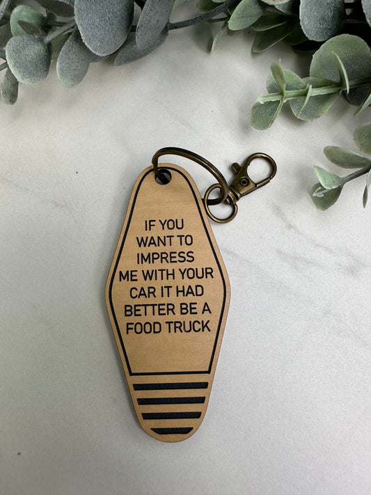 Food Truck  Keychain