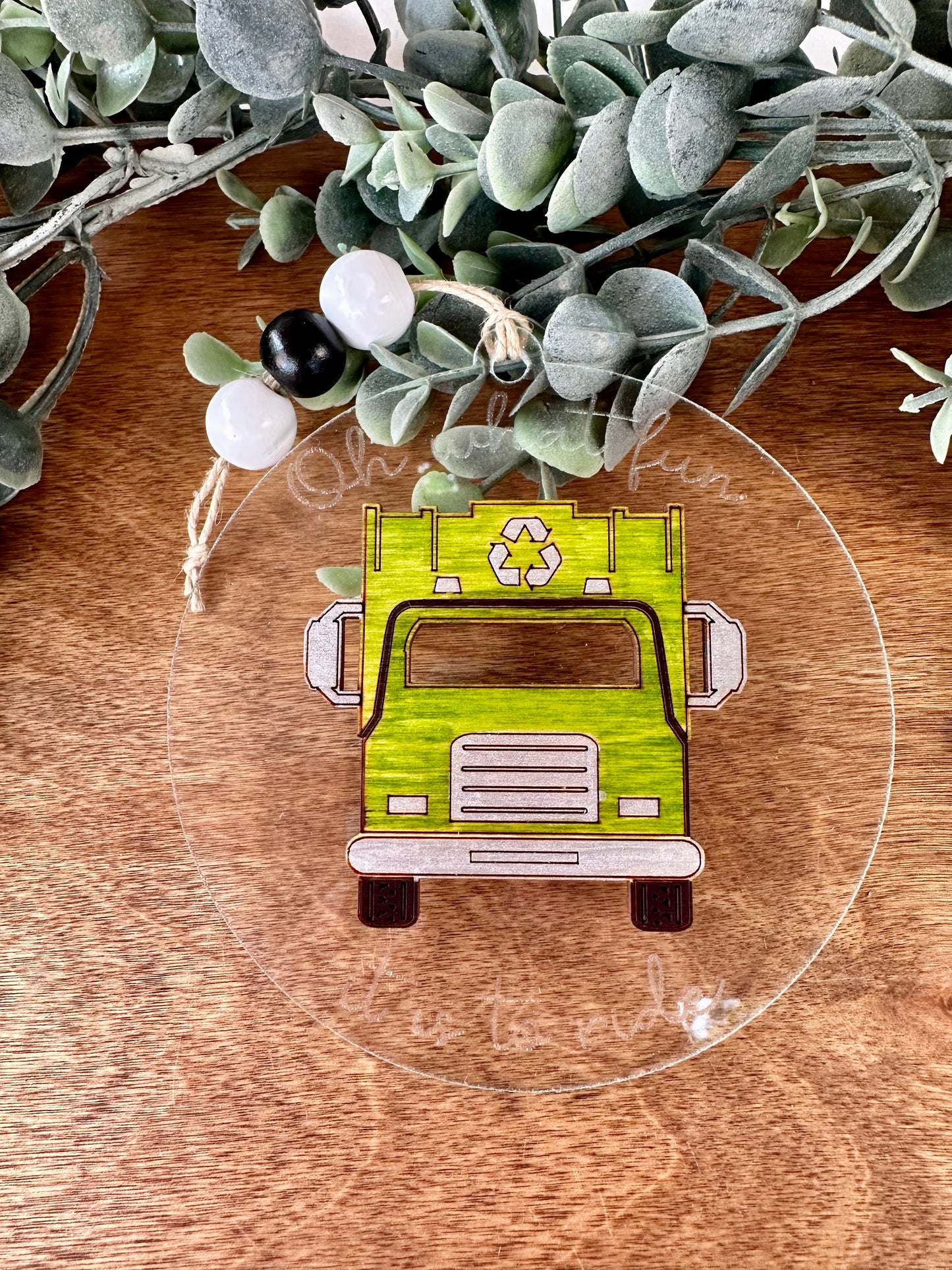 "Oh! What Fun" Vehicle Ornament
