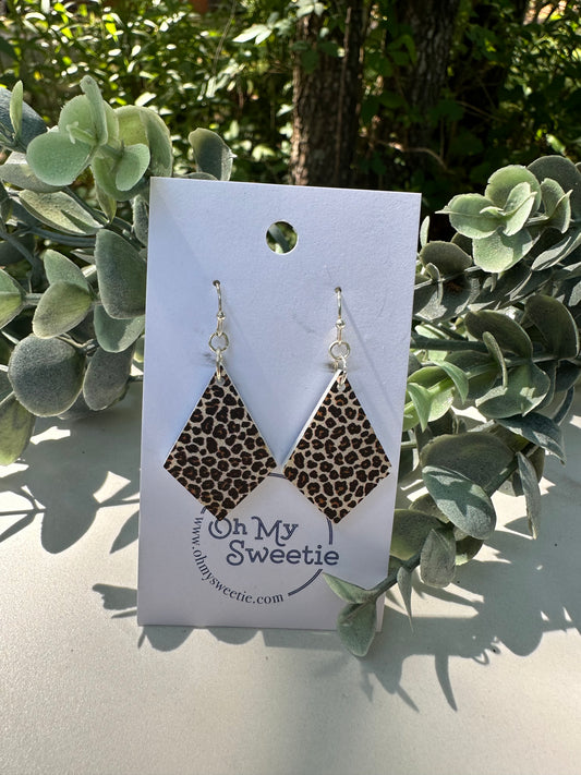 Leopard Diamond Earrings