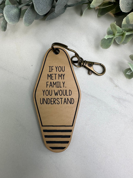 Family Understand Keychain