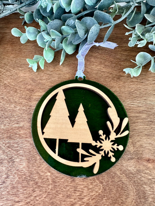 Oh Christmas Tree Ornament (Round)