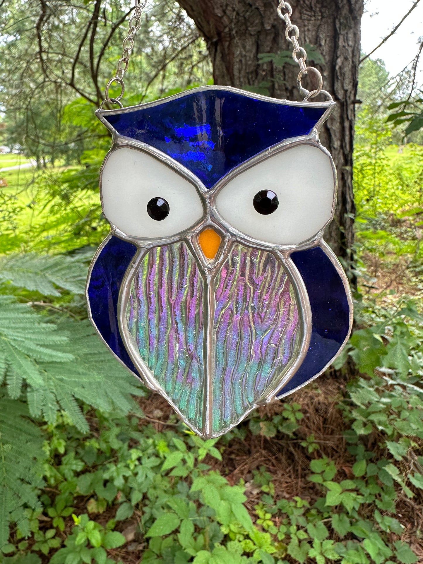 OWL Stained Glass