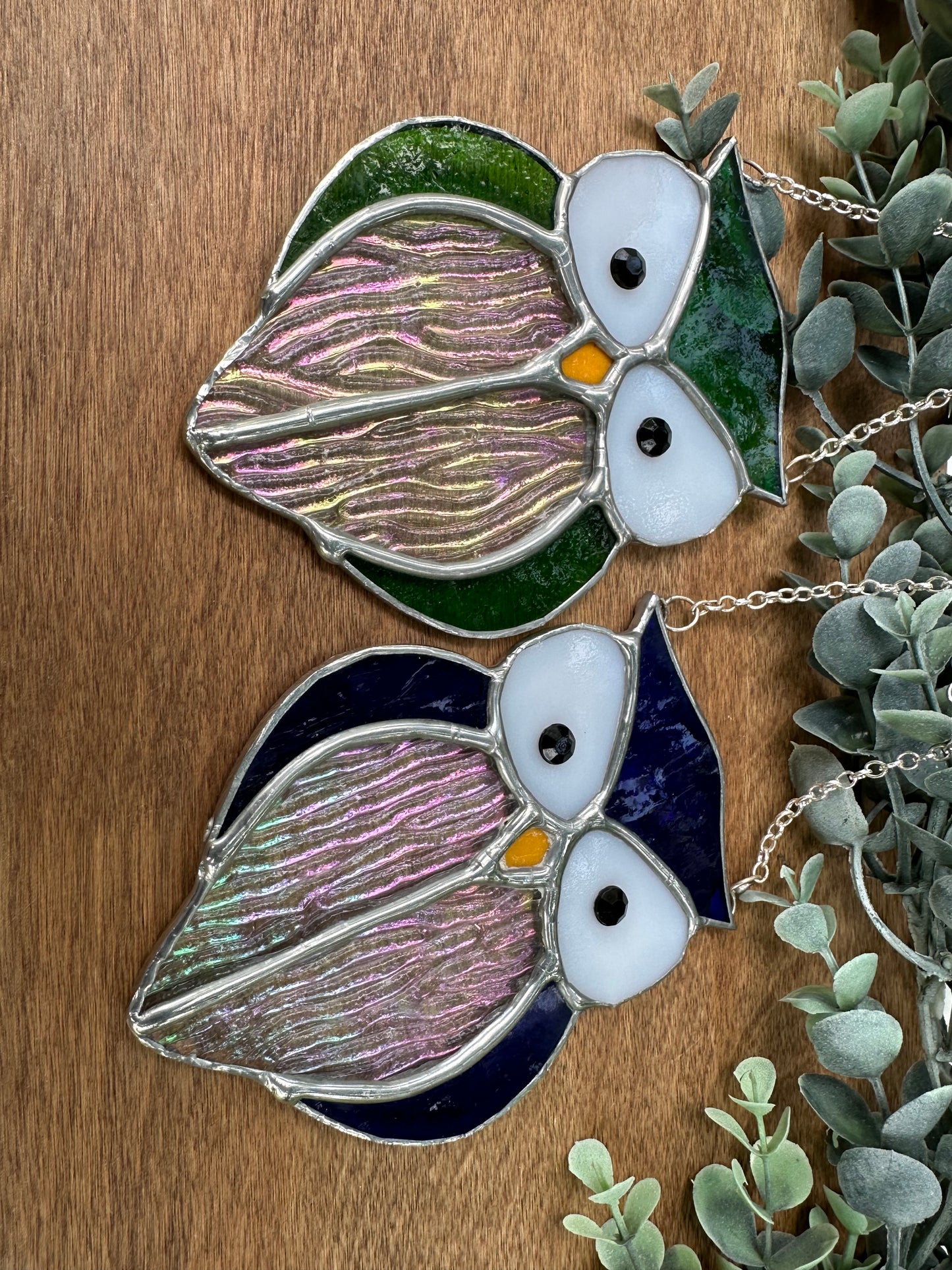 OWL Stained Glass