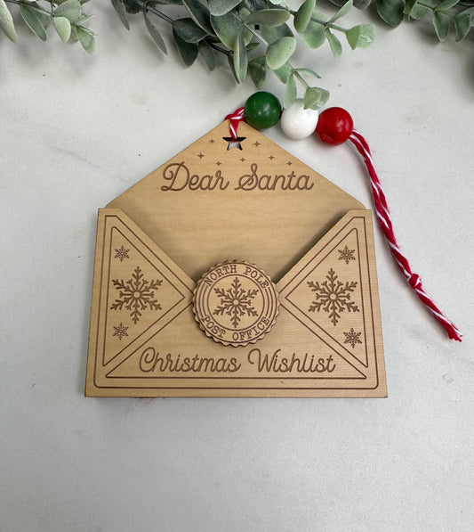 Santa Letter Ornament