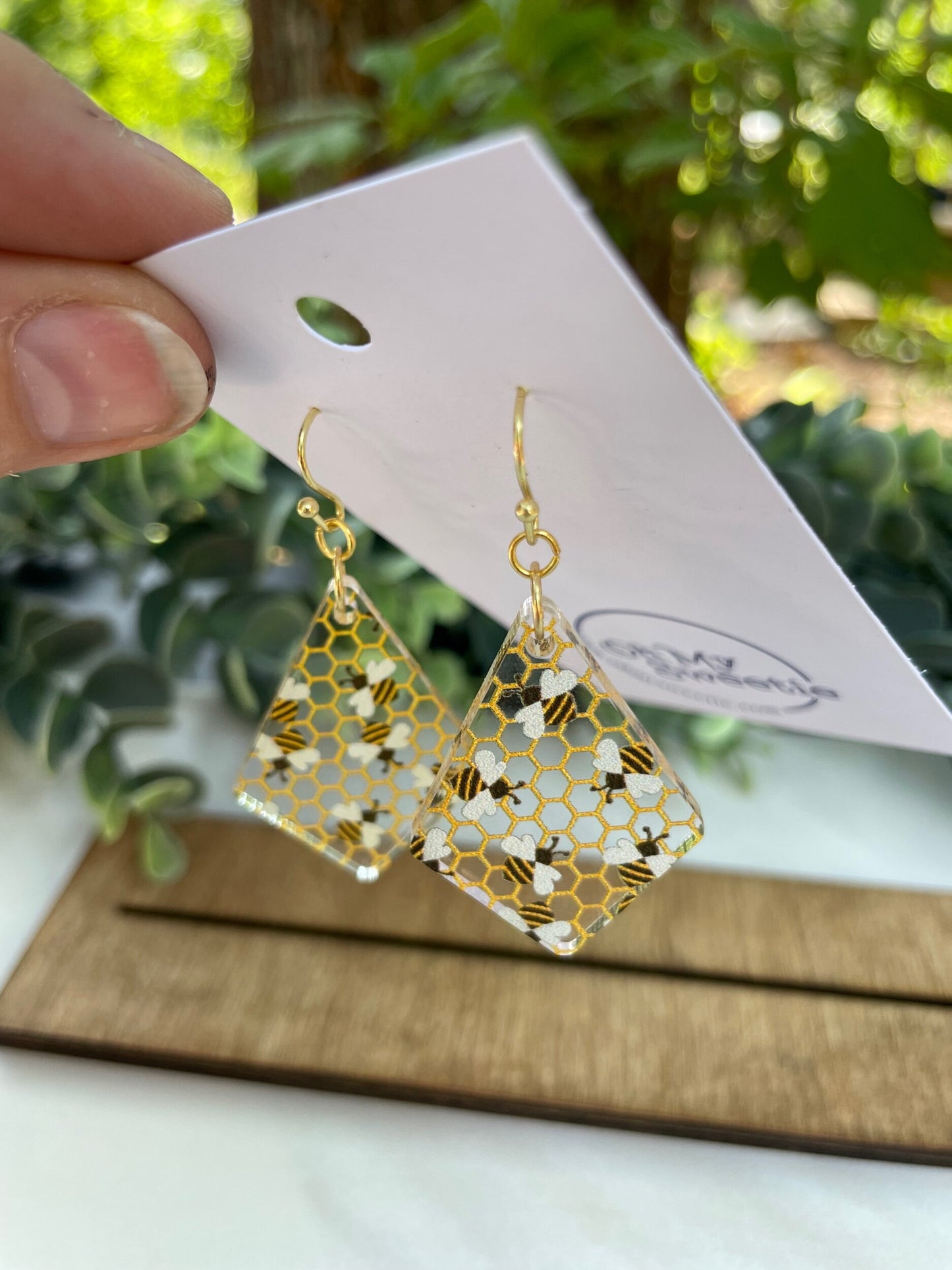 Bee-utiful Diamond Earrings