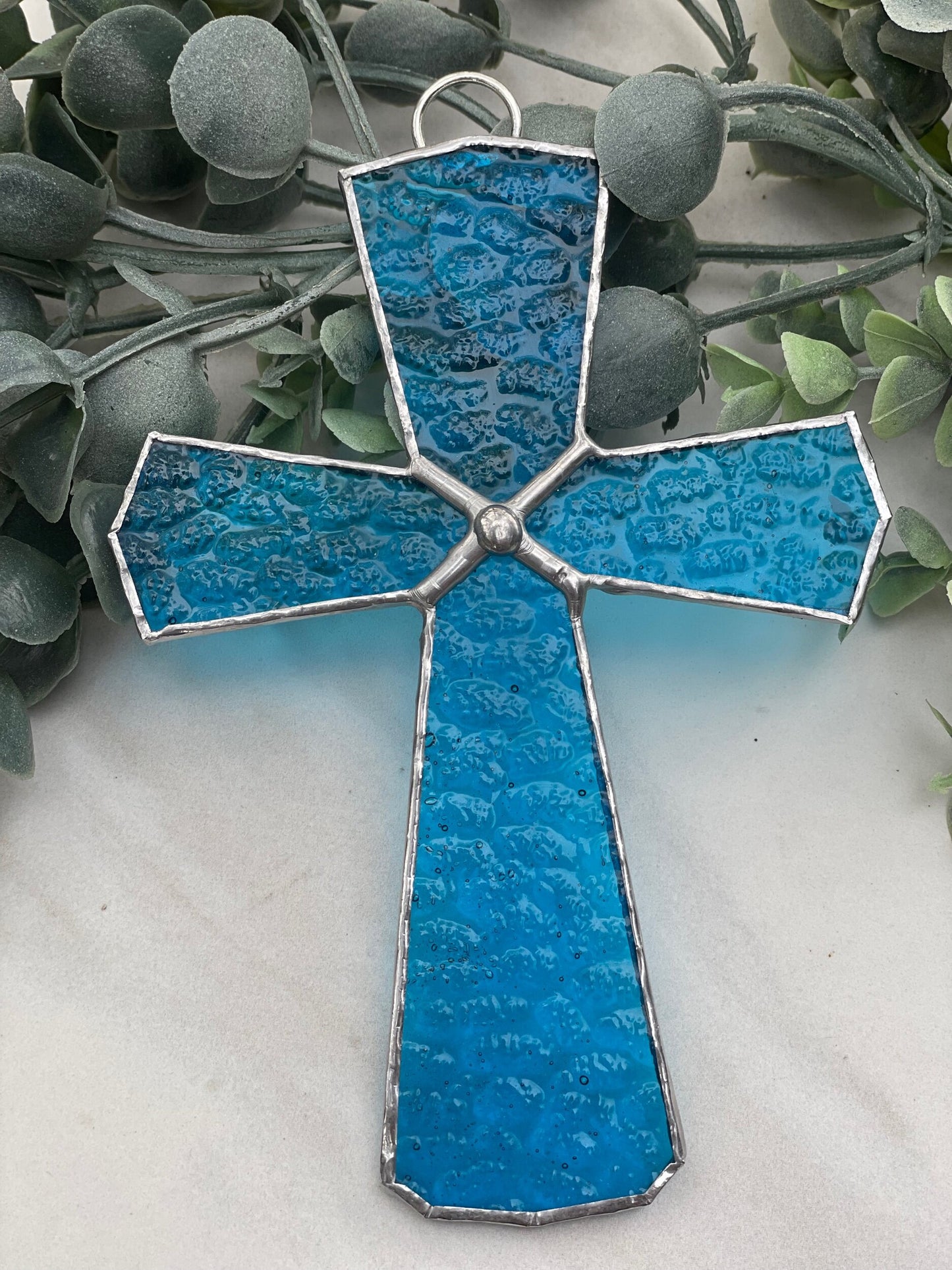 CROSS,  Stained Glass