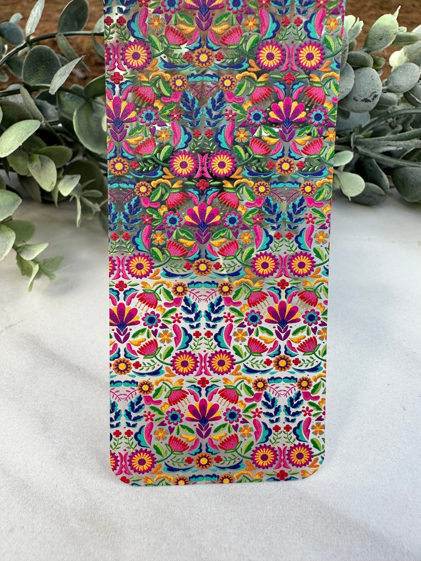 Mexican Floral Bookmark